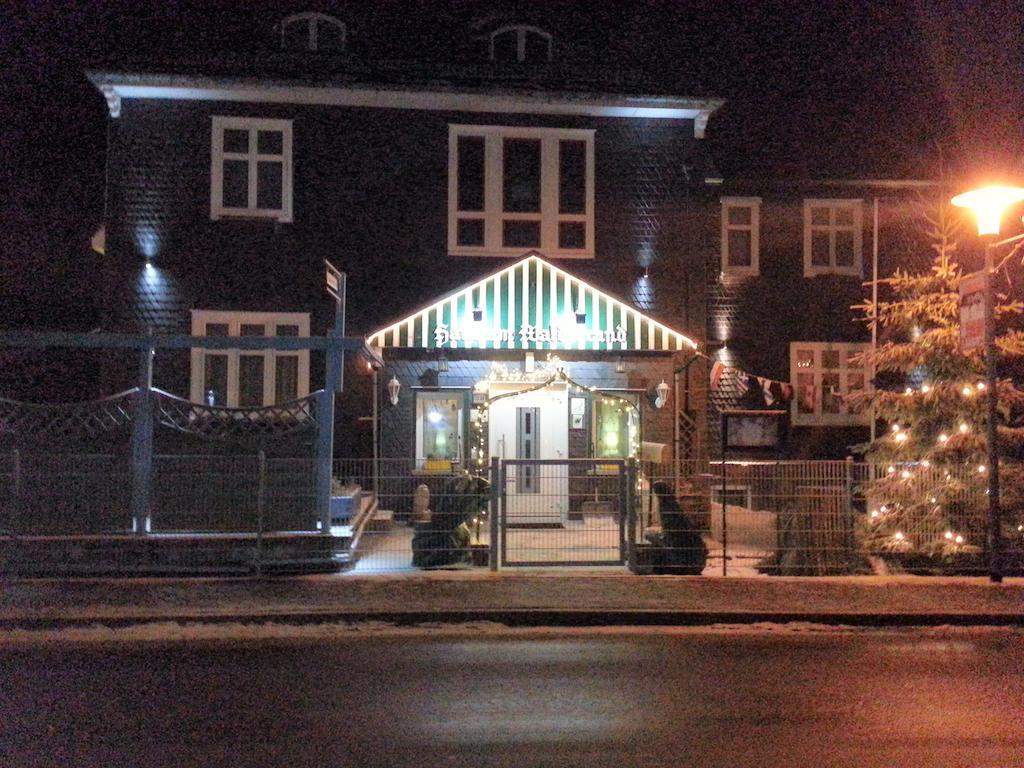 Pension Haus Am Waldesrand Oberhof  Esterno foto