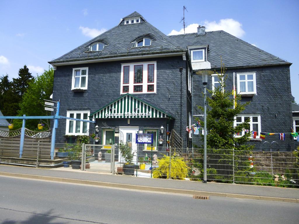 Pension Haus Am Waldesrand Oberhof  Esterno foto